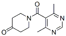 1-(4,6-DIMETHYLPYRIMIDINE-5-CARBONYL)PIPERIDIN-4-ONE CAS#: 612543-01-8