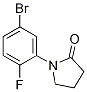 1-(5-Bromo-2-fluorophenyl)pyrrolidin-2-one CAS#: 628692-07-9