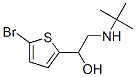 1-(5-Bromo-2-thienyl)-2-tert-butylaminoethanol CAS#: 62673-52-3