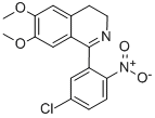1-(5-CHLORO-2-NITROPHENYL)-3,4-DIHYDRO-6,7-DIMETHOXYISOQUINOLINE CAS#: 62206-13-7