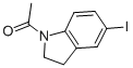 1-(5-IODOINDOLIN-1-YL)ETHANONE CAS#: 61995-51-5