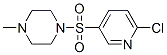 1-(6-CHLORO-PYRIDINE-3-SULFONYL)-4-METHYL-PIPERAZINE CAS#: 64614-53-5