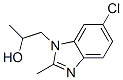 1-(6-Chloro-2-methyl-1H-benzimidazol-1-yl)-2-propanol CAS#: 68391-55-9