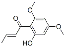 1-(6-Hydroxy-2,4-dimethoxyphenyl)-2-butene-1-one CAS#: 62995-12-4