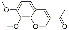 1-(7,8-Dimethoxy-2H-1-benzopyran-3-yl)ethanone CAS#: 64466-50-8