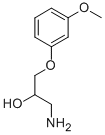 1-AMINO-3-(3-METHOXYPHENOXY)PROPAN-2-OL CAS#: 63273-69-8