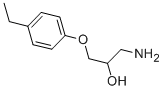1-AMINO-3-(4-ETHYLPHENOXY)PROPAN-2-OL CAS#: 63273-71-2