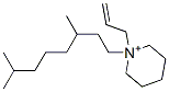 1-Allyl-1-(3,7-dimethyloctyl)piperidinium CAS#: 69309-47-3