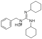1-Benzyl-2,3-dicyclohexylguanidine hydrochloride CAS#: 6182-00-9