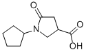 1-CYCLOPENTYL-5-OXOPYRROLIDINE-3-CARBOXYLIC ACID CAS#: 696647-78-6