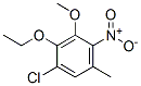 1-Chloro-2-ethoxy-3-methoxy-5-methyl-4-nitrobenzene CAS#: 67828-64-2