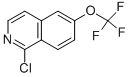 1-Chloro-6-(trifluoromethoxy)isoquinoline CAS#: 630423-44-8