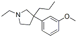 1-Ethyl-3-(m-methoxyphenyl)-3-propylpyrrolidine CAS#: 69551-93-5