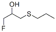 1-Fluoro-3-(propylthio)-2-propanol CAS#: 63744-56-9