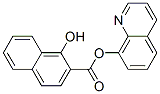 1-Hydroxy-2-naphthoic acid 8-quinolyl ester CAS#: 63716-64-3