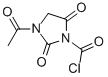 1-Imidazolidinecarbonyl chloride, 3-acetyl-2,5-dioxo- (9CI) CAS#: 68471-53-4