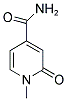 1-METHYL-2-OXO-1,2-DIHYDRO-4-PYRIDINECARBOXAMIDE CAS#: 6433-99-4