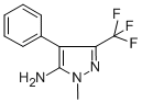 1-METHYL-4-PHENYL-3-(TRIFLUOROMETHYL)-1H-PYRAZOL-5-AMINE CAS#: 63156-74-1