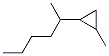 1-Methyl-2-(1-methylpentyl)cyclopropane CAS#: 62238-06-6