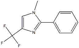 1-Methyl-2-phenyl-4-(trifluoromethyl)-1H-imidazole CAS#: 63875-06-9