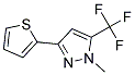 1-Methyl-3-thien-2-yl-5-(trifluoromethyl)-1H-pyrazole CAS#: 650615-64-8