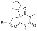 1-Methyl-5-(2-bromo-2-propenyl)-5-(2-cyclopentenyl)barbituric acid CAS#: 66942-09-4