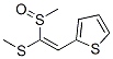 1-Methylsulfinyl-1-methylthio-2-(2-thienyl)ethene CAS#: 60639-74-9