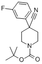1-N-BOC-4-(3-FLUOROPHENYL)PIPERIDINE-4-CARBONITRILE CAS#: 619292-30-7