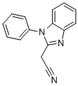 (1-PHENYL-1H-BENZOIMIDAZOL-2-YL)-ACETONITRILE CAS#: 6468-35-5
