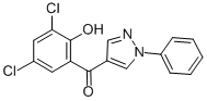 1-PHENYL-4(3,5-DICHLORO-2-HYDROXYBENZOYL)-PYRAZOLE CAS#: 68287-74-1