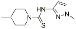 1-Piperidinecarbothioamide,4-methyl-N-(1-methyl-1H-pyrazol-3-yl)-(9CI) CAS#: 590351-64-7