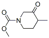 1-Piperidinecarboxylic acid, 4-methyl-3-oxo-, methyl ester CAS#: 694495-70-0