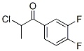 1-Propanone, 2-chloro-1-(3,4-difluorophenyl)- (9CI) CAS#: 561009-02-7