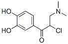 1-Propanone, 2-chloro-1-(3,4-dihydroxyphenyl)-3-(dimethylamino)- (9CI) CAS#: 515866-86-1