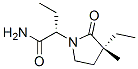 1-Pyrrolidineacetamide,alpha,3-diethyl-3-methyl-2-oxo-,(alphaS,3R)-(9CI) CAS#: 664304-69-2