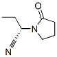 1-Pyrrolidineacetonitrile,alpha-ethyl-2-oxo-,(alphaS)-(9CI) CAS#: 664304-29-4