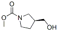 1-Pyrrolidinecarboxylicacid,3-(hydroxymethyl)-,methylester,(3S)-(9CI) CAS#: 639491-62-6