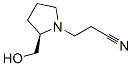 1-Pyrrolidinepropanenitrile,2-(hydroxymethyl)-,(2R)-(9CI) CAS#: 680223-70-5