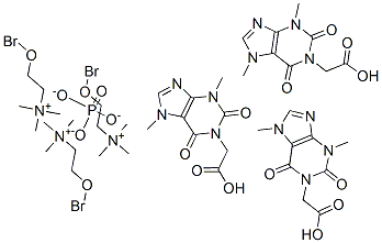 1-Theobromineacetic acid bromcholine phosphate CAS#: 6192-25-2