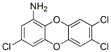 1-amino-3,7,8-trichlorodibenzo-4-dioxin CAS#: 62782-11-0