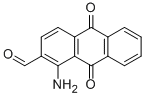 1-amino-9,10-dioxo-9,10-dihydroanthracene-2-carbaldehyde CAS#: 6363-87-7