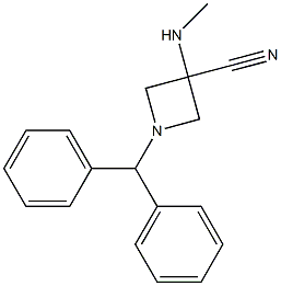 1-benzhydryl-3-(MethylaMino)azetidine-3-carbonitrile CAS#: 686344-69-4