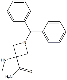 1-benzhydryl-3-(MethylaMino)azetidine-3-carboxaMide CAS#: 686344-70-7