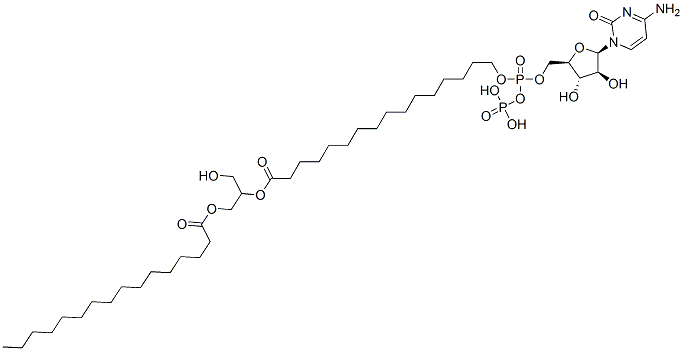 1 beta-D-arabinofuranosylcytosine 5'-diphosphate-L-1,2 dipalmitin CAS#: 63357-80-2