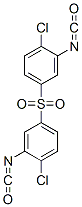 1-chloro-4-(4-chloro-3-isocyanato-phenyl)sulfonyl-2-isocyanato-benzene CAS#: 6338-60-9