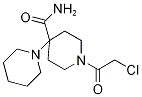 1'-(chloroacetyl)-1,4'-bipiperidine-4'-carboxamide CAS#: 516455-85-9