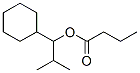 1-cyclohexyl-2-methylpropyl butyrate CAS#: 63573-83-1