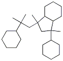 1-cyclohexyl-3-(2-cyclohexyl-2-methylpropyl)octahydro-1,3-dimethyl-1H-indene CAS#: 63449-48-9