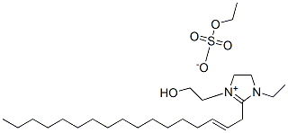 1-ethyl-2-(2-heptadecenyl)-4,5-dihydro-3-(2-hydroxyethyl)-1H-imidazolium ethyl sulphate CAS#: 68938-60-3