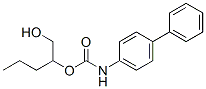 1-hydroxypentan-2-yl N-(4-phenylphenyl)carbamate CAS#: 6624-96-0